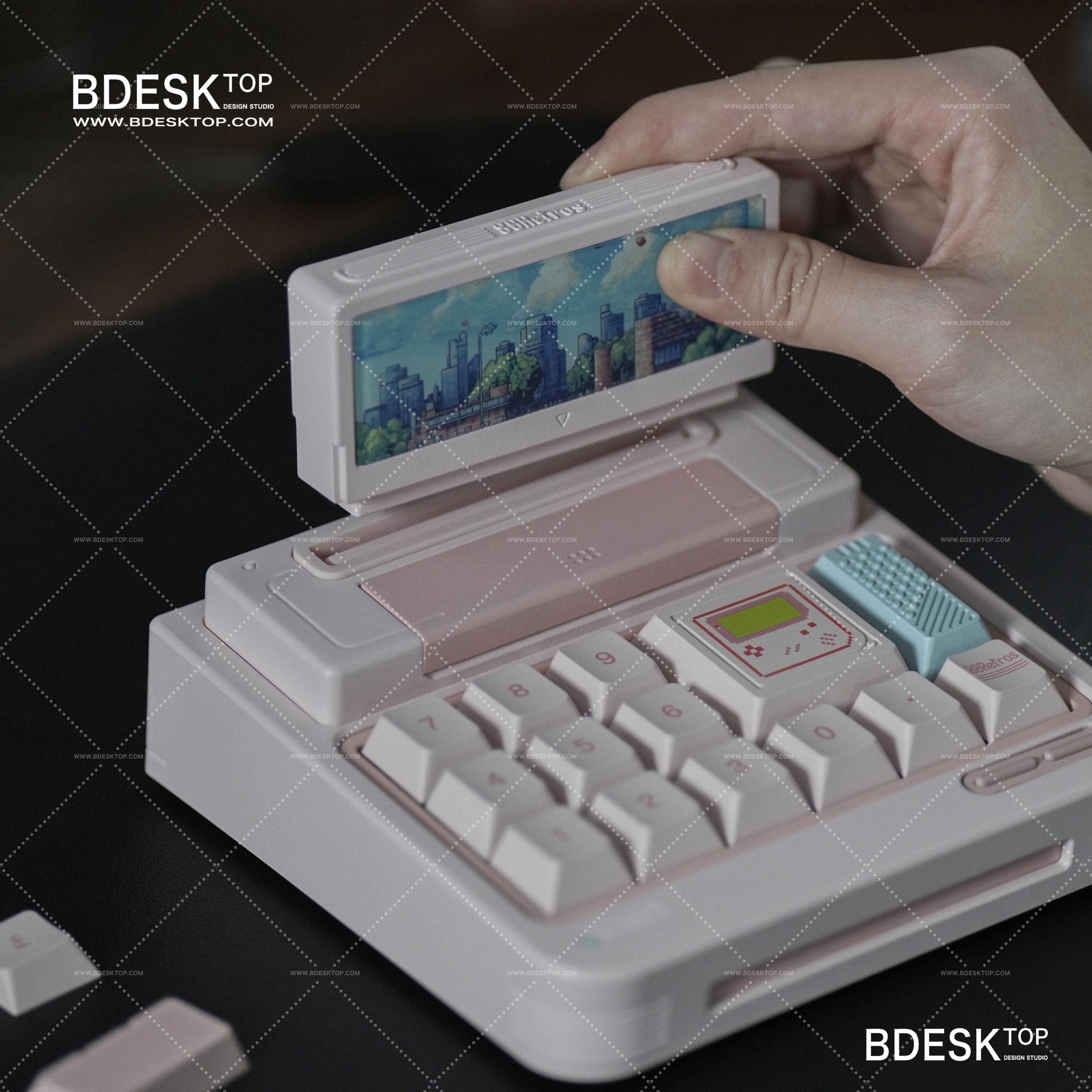 Bdesktop Retro Game Console 3-Mode Keypad