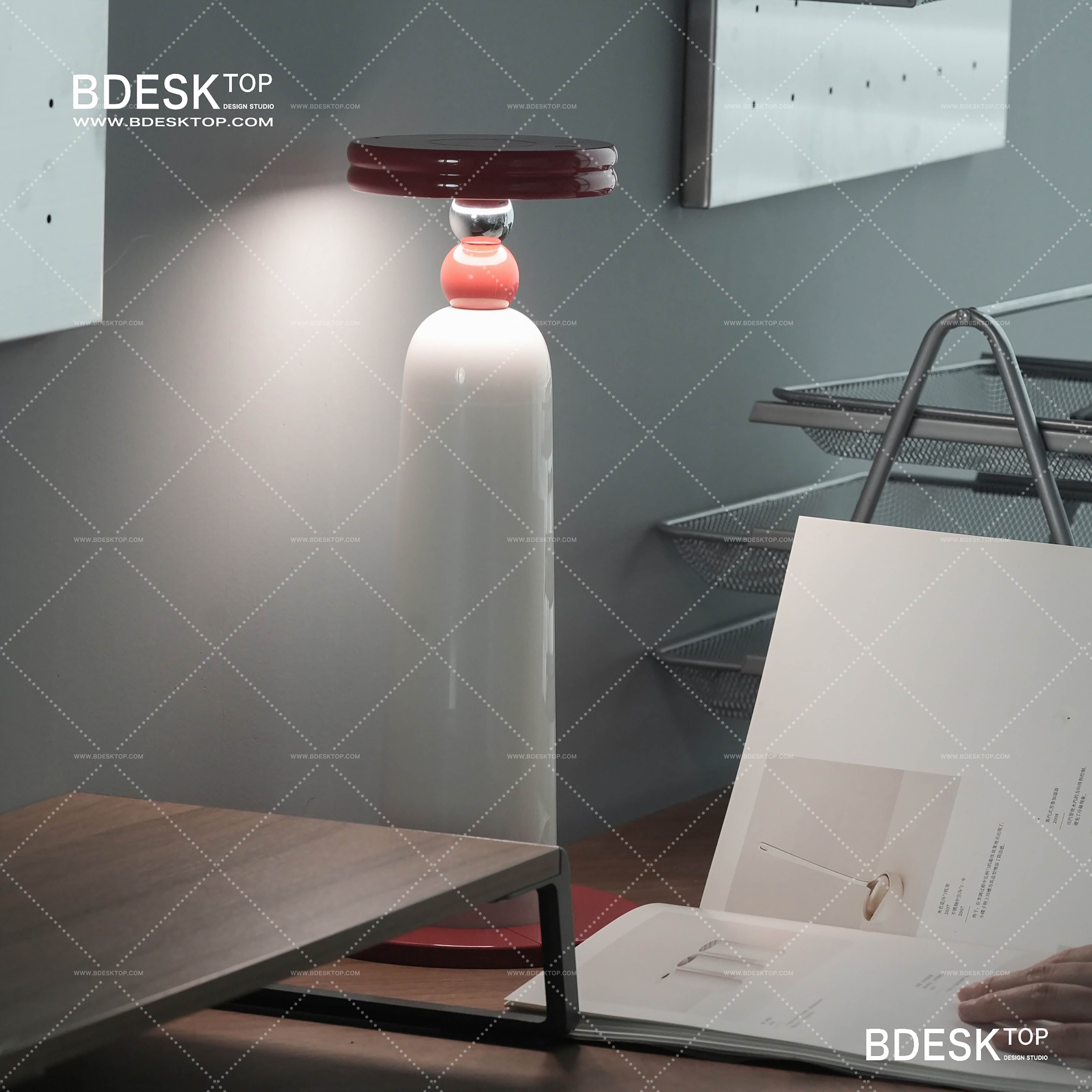 Bdesktop Wireless Adjustable Floor and Table Lamp