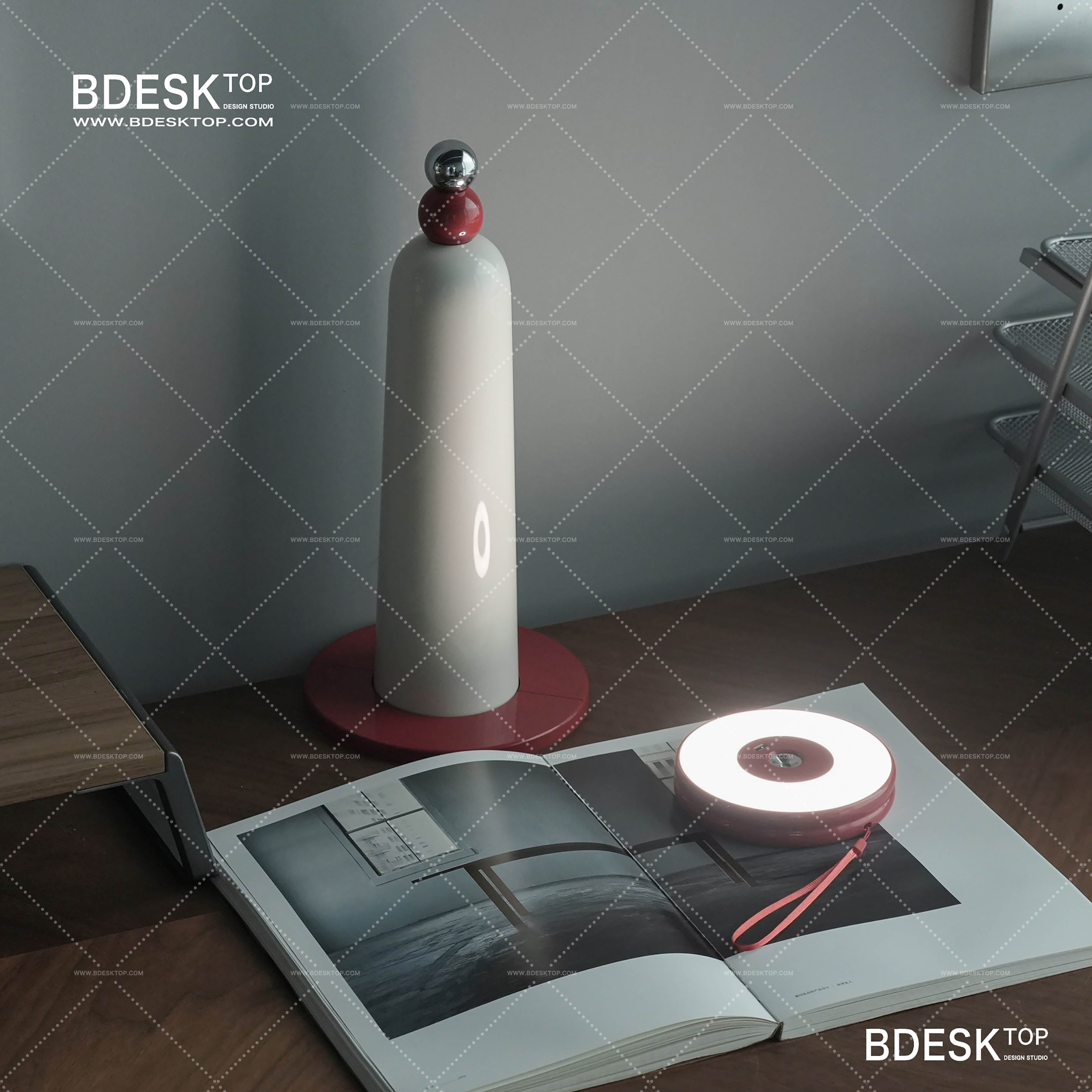 Bdesktop Wireless Adjustable Floor and Table Lamp