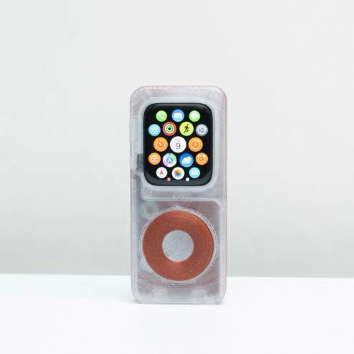 Bdesktop 3D-Printed Smartwatch Case with Fidget Scroll – Stress-Relief Cover for Multiple Sizes