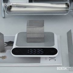 Bdesktop Aluminum Alloy Metal Series Products, Stainless Steel Cube,Business Card Storage Box, Mobile Phone Holder