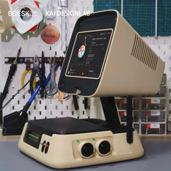 Bdesktop 3D-Printed Workstation Dock – Retro Pyramid Design