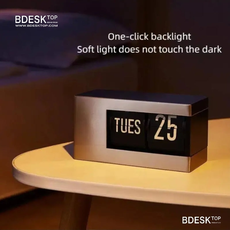 Bdesktop Automatic Flip Electronic Calendar – Smart Perpetual Desk Display