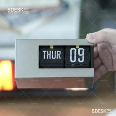 Bdesktop Automatic Flip Electronic Calendar – Smart Perpetual Desk Display