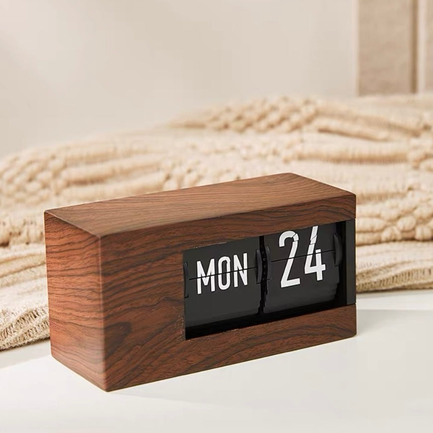 Bdesktop Automatic Flip Electronic Calendar – Smart Perpetual Desk Display