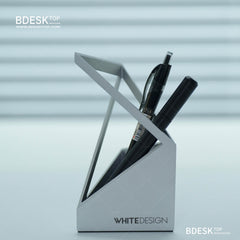 Bdesktop Creative metal architecture aluminum alloy pen holder