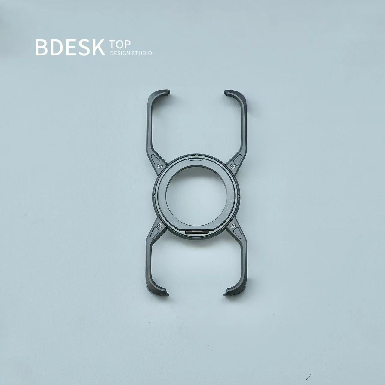 Bdesktop Aluminum Alloy Magnetic Phone Stand with Heat Dissipation and Anti-drop Protection for iPhone