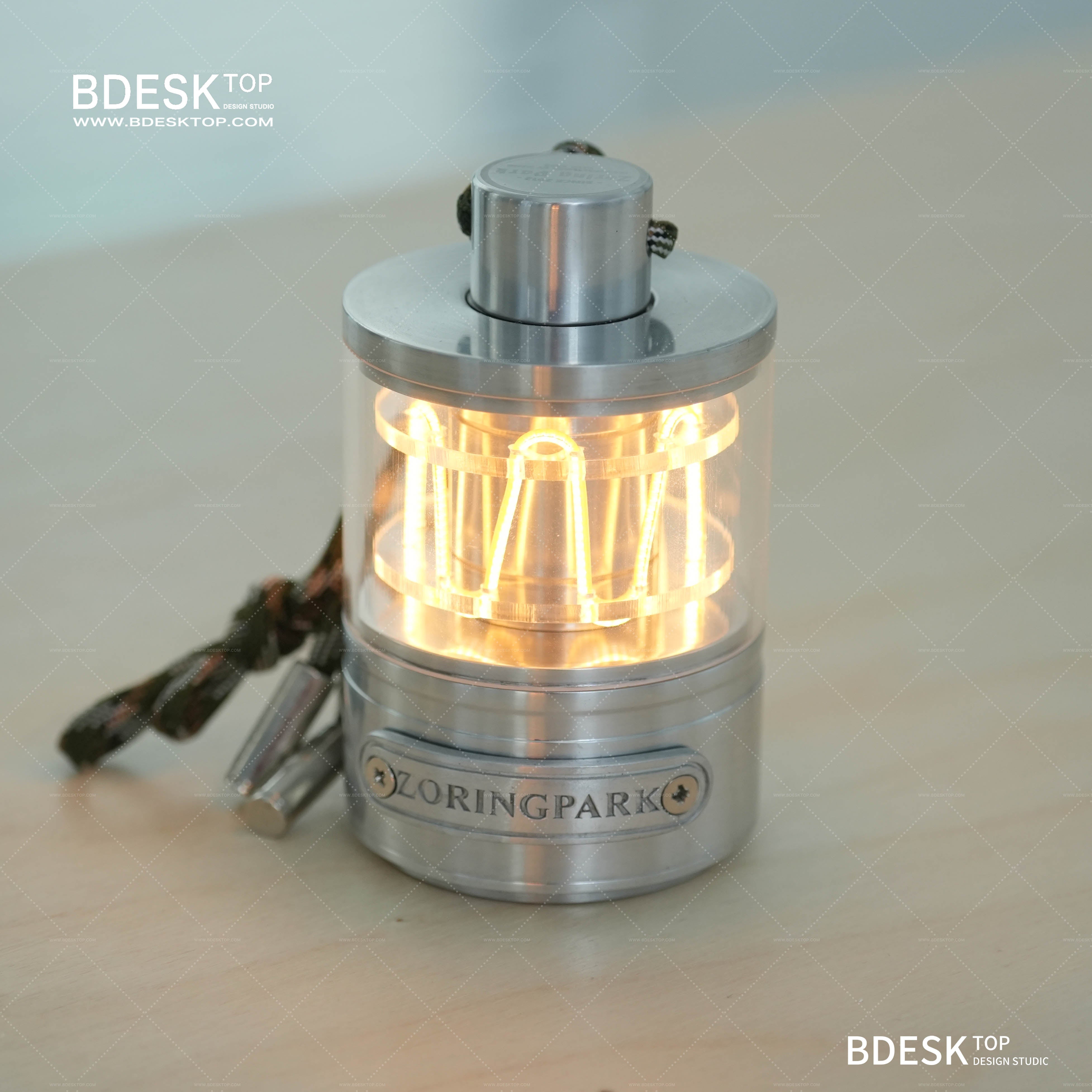 Bdesktop Portable LED Camping Light, USB Rechargeable LED Flashlight, Decorative Ambient Table Lamp