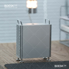 Bdesktop Mini PC Aluminum Alloy Case with Magnetic Full Metal Shell – Modular DIY Mini Case Design